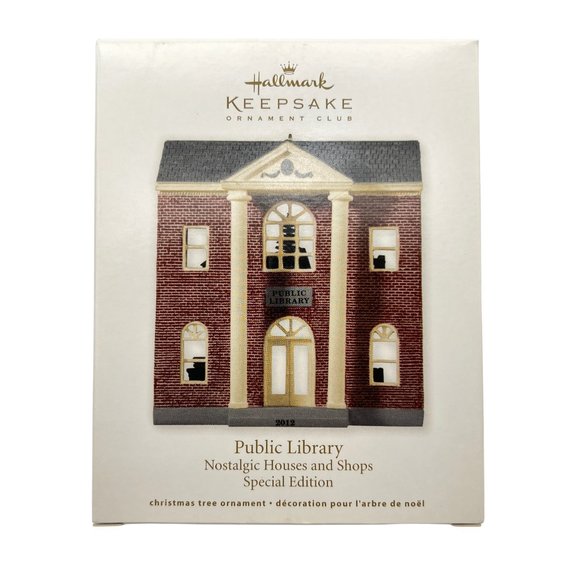 Hallmark Other - Hallmark Keepsake PUBLIC LIBRARY Ornament Special Edition 2012 New In Box